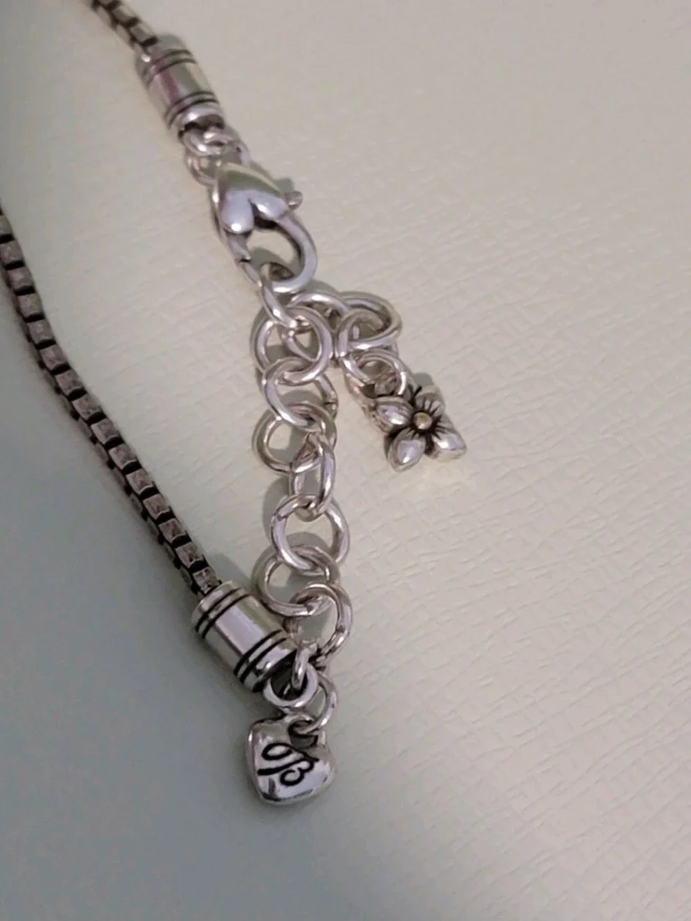 Brighton Silver & Gold Reversible Grace Cross Pendant/Necklace